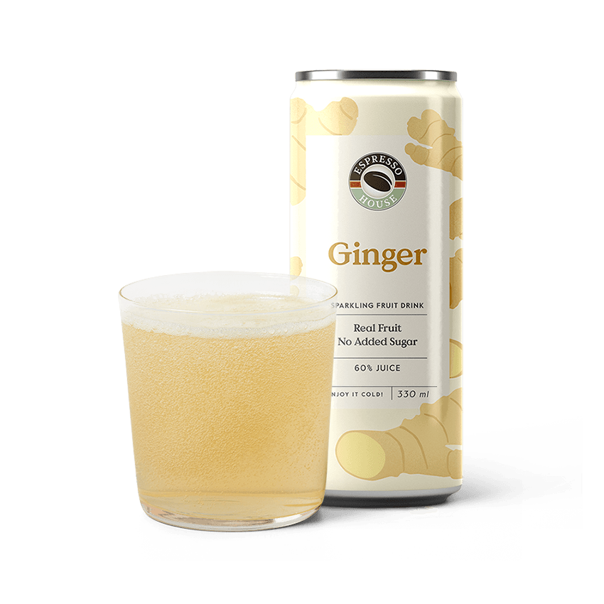 Ginger Sparkling Fruit Drink 330 ml