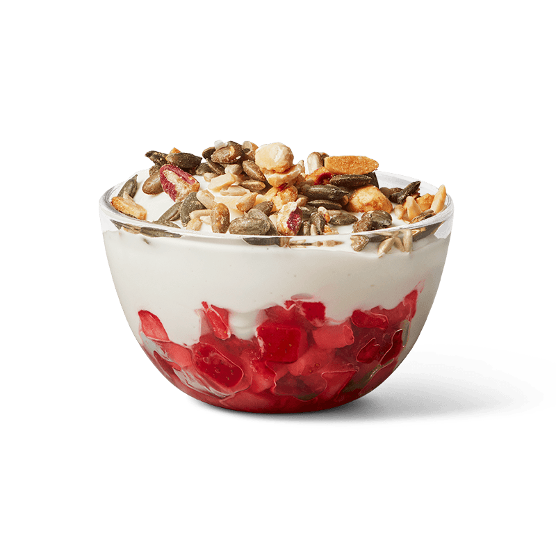 Grekisk Yoghurt med jordgubbar