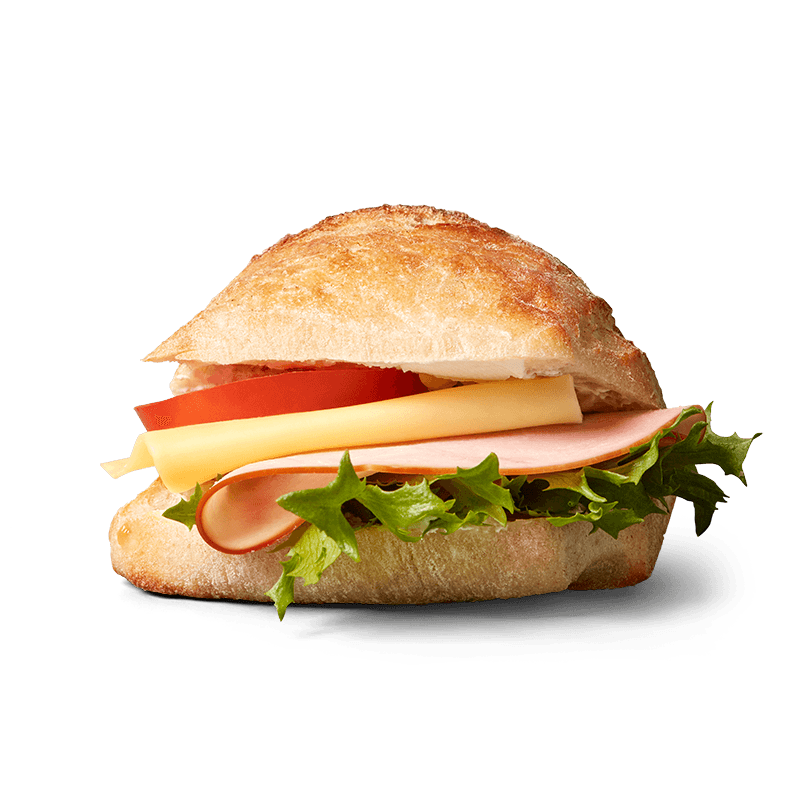 Sourdough roll cheese & turkey