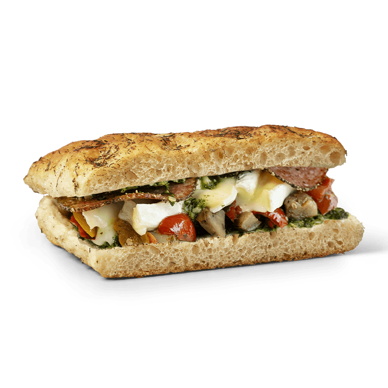 Focaccia Salami & Brie