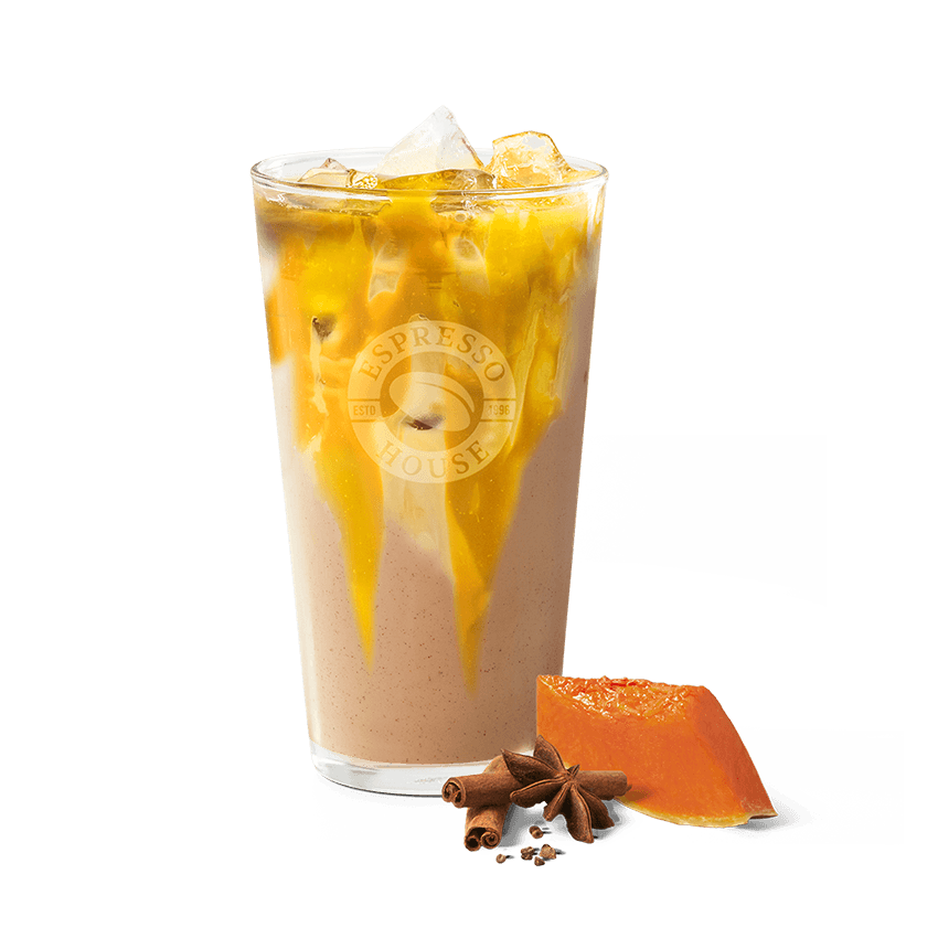 Pumpkin Iced Chai Latte