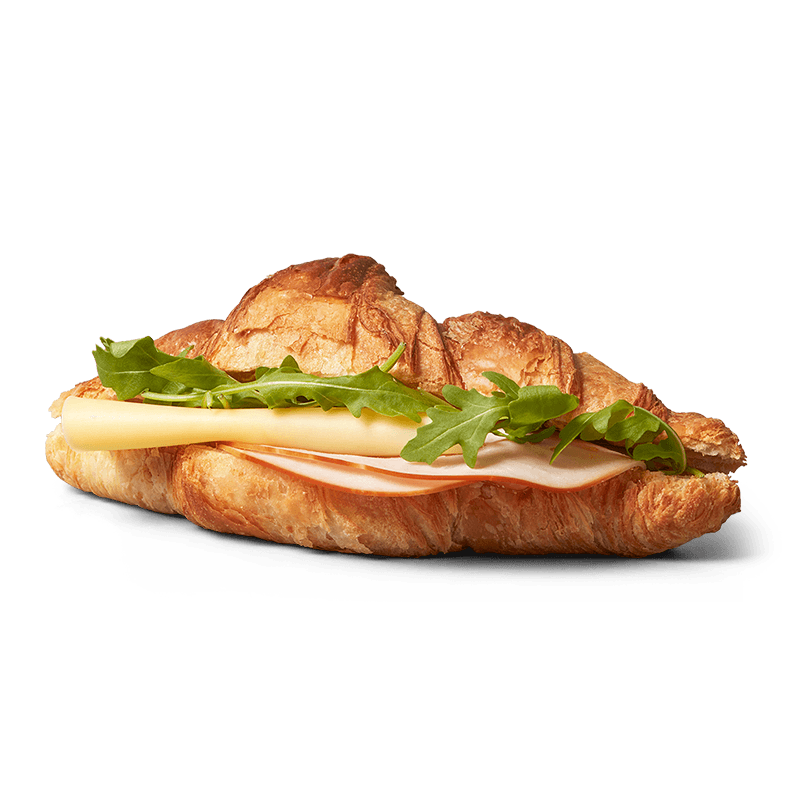 Croissant Ost & Kalkon